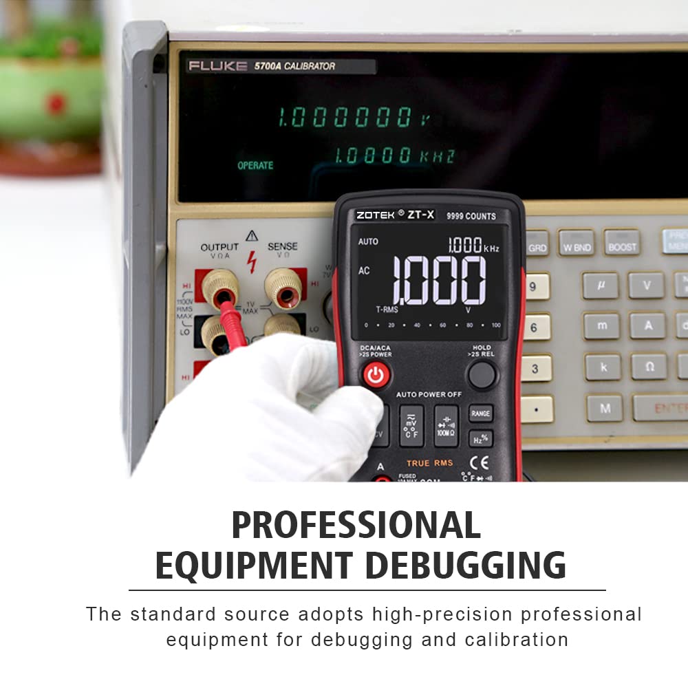 ZOTEK ZT-X Digital Multimeter Palm Size Voltage Tester Circuit